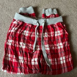 American Eagle red plaid pajama pants!
